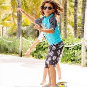 HOST PICK! ⭐️ RAD Skull Design Board Shorts Size 3